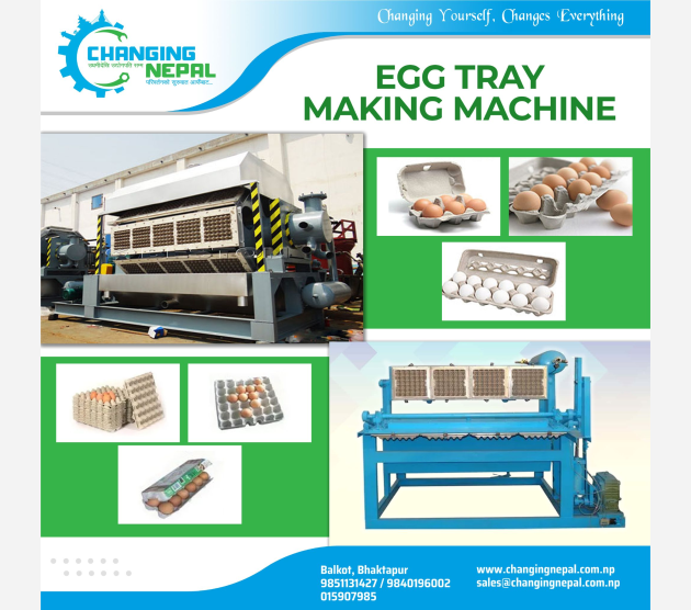 Egg Tray making machine